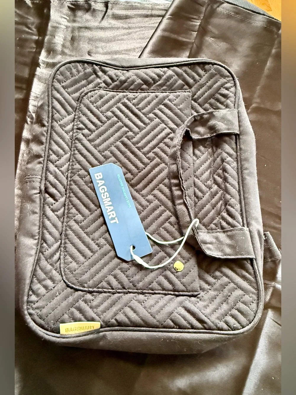 NEW BAGSMART Large Travel Size Toiletry Bag w/ Hanging Hook Makeup Bag Organizer